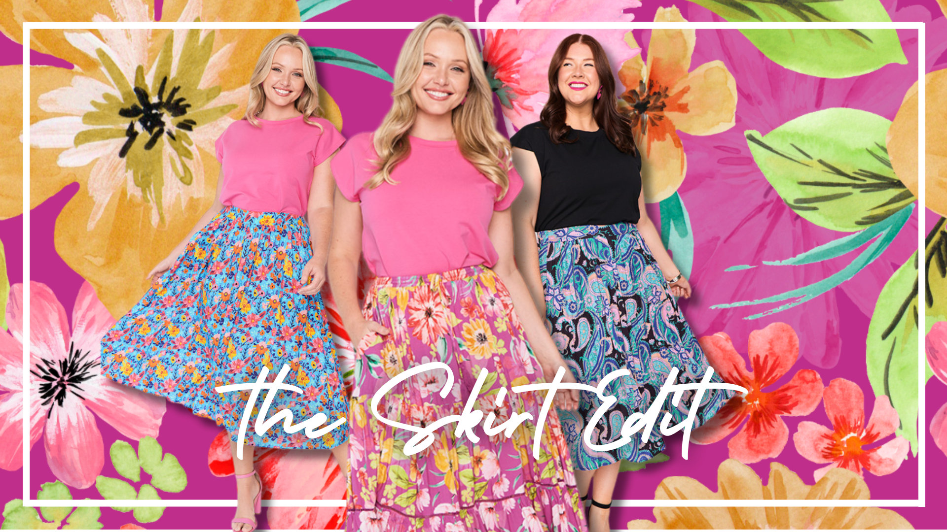 The Skirt Edit: Style, Comfort & That Perfect Twirl Factor