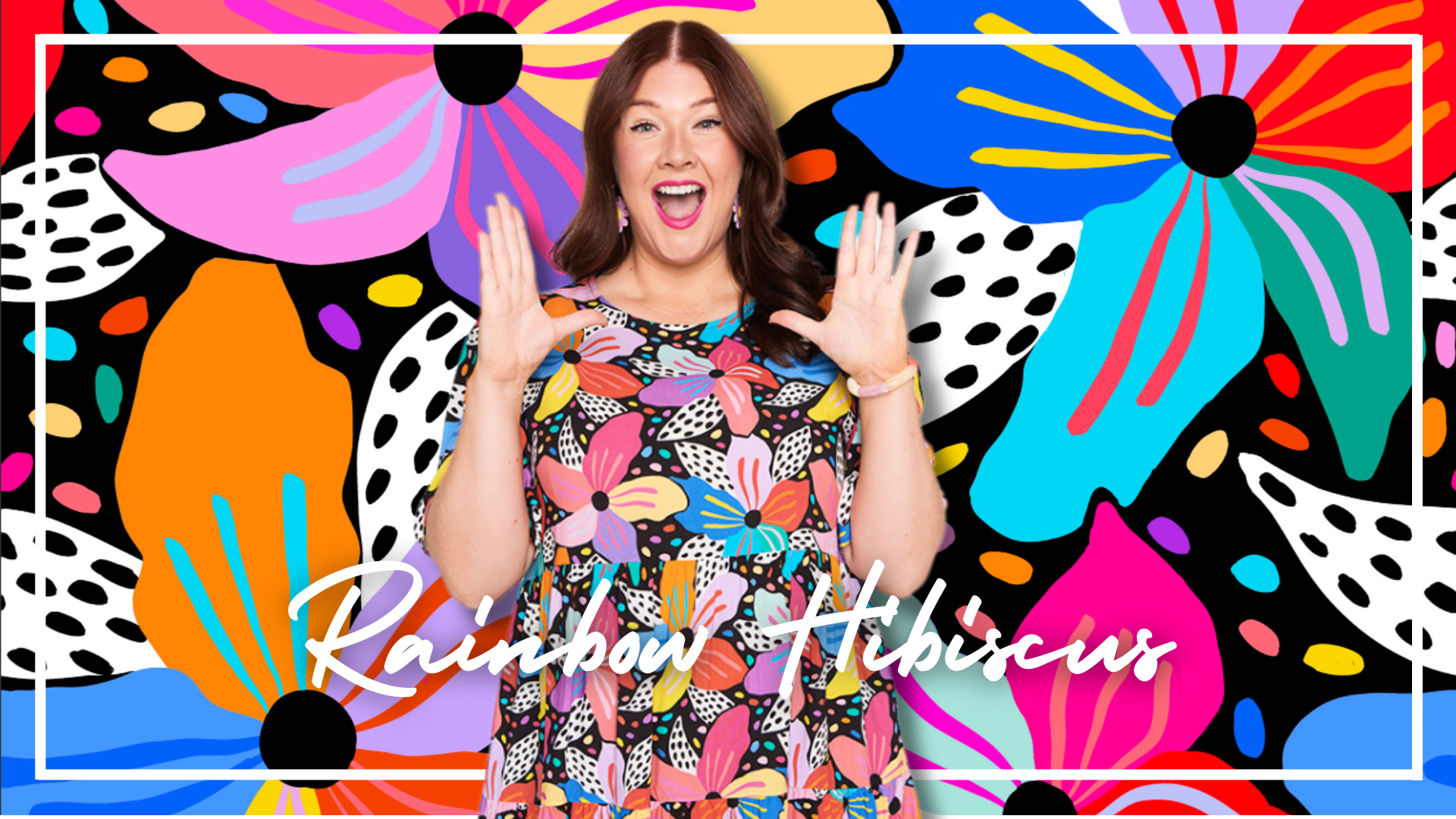 Say Hello to Rainbow Hibiscus: Our Boldest Print Yet!