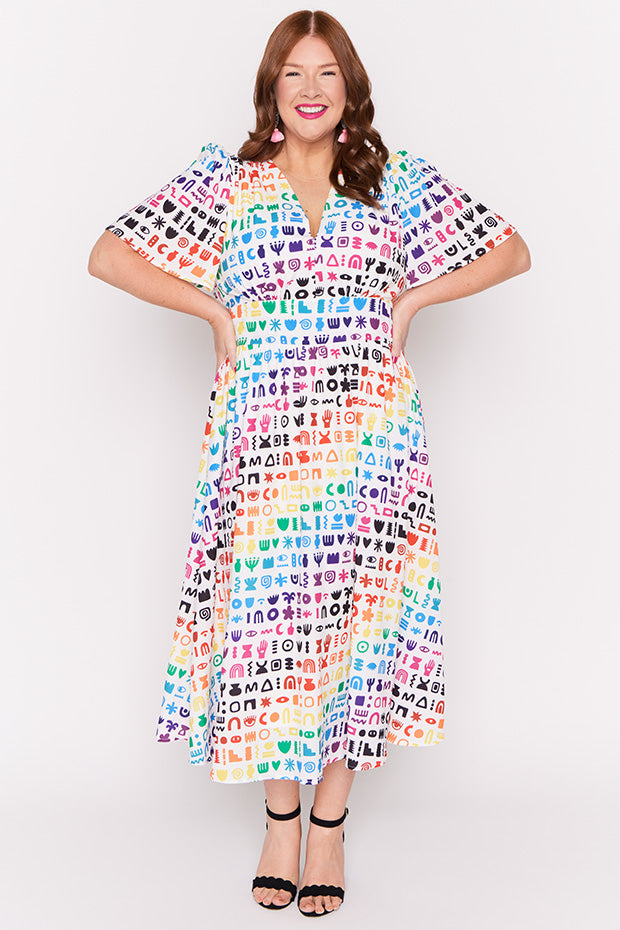 Imogen Symbolism Dress – Symbolism midi dress