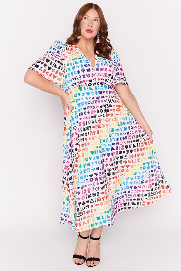 Imogen Symbolism Dress – Symbolism midi dress