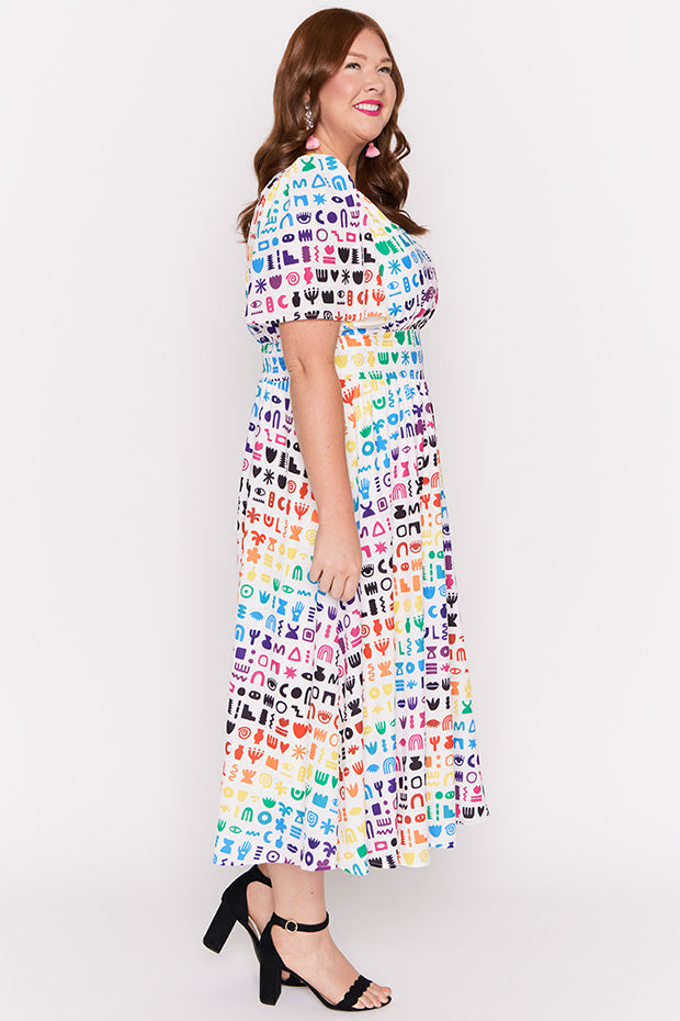 Imogen Symbolism Dress – Symbolism midi dress