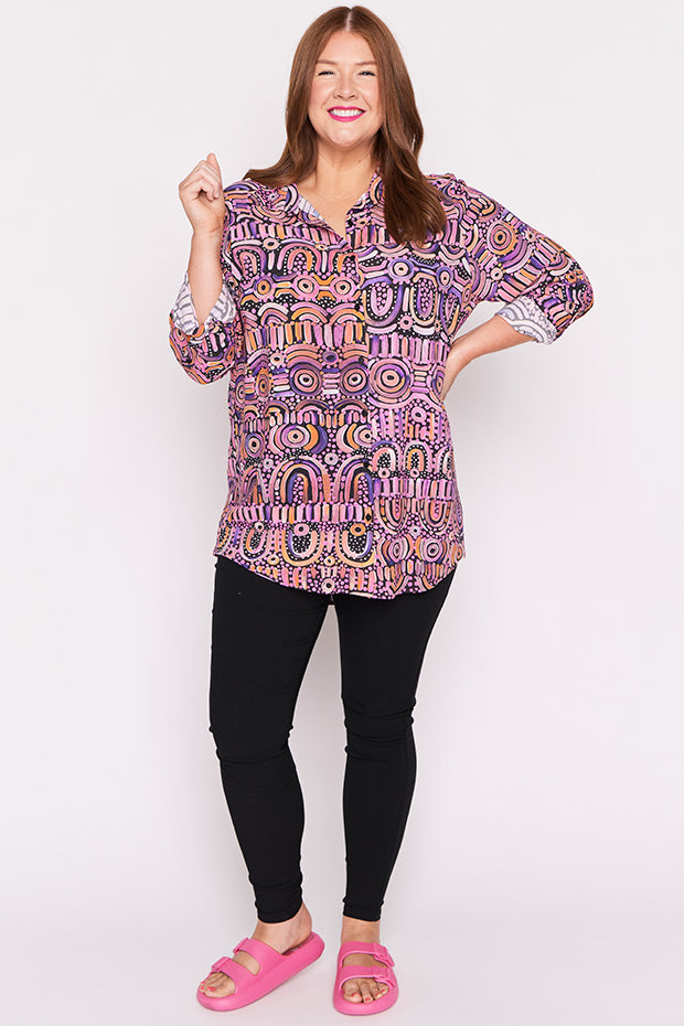 Tabetha Maramayart Shirt – Maramayart longline shirt