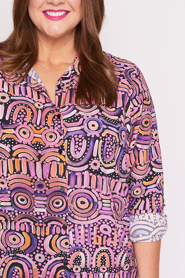 Tabetha Maramayart Shirt – Maramayart longline shirt
