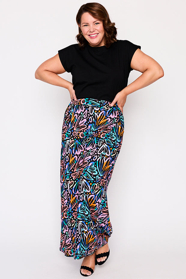 Xane Firework Flowers Pant – Firework Flowers wide leg pants