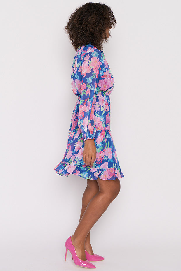 Wildflower Tropical Watercolour Dress – Tropical Watercolour floral dress
