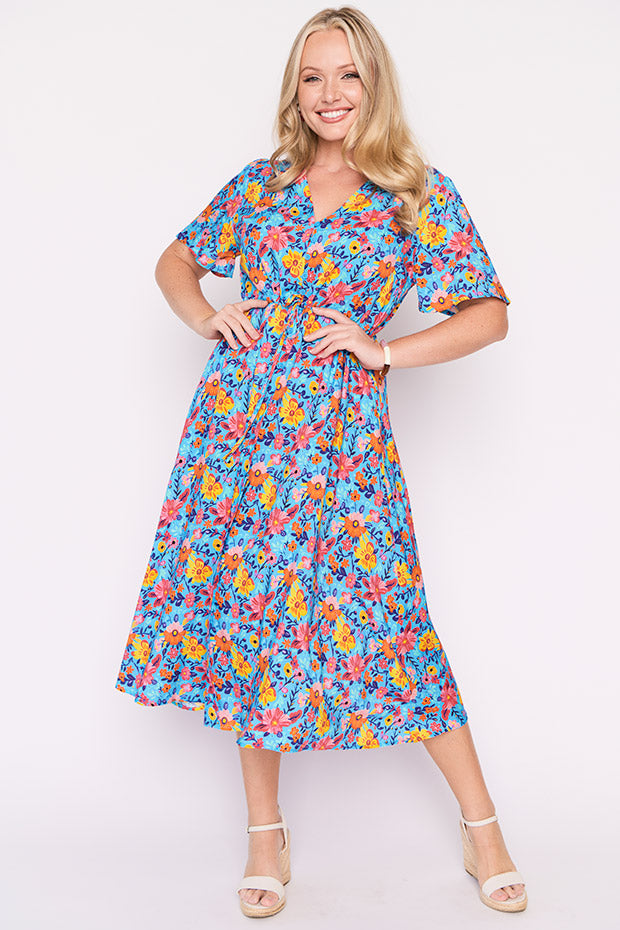 Michelle Sky Garden Dress – Sky Garden midi dress