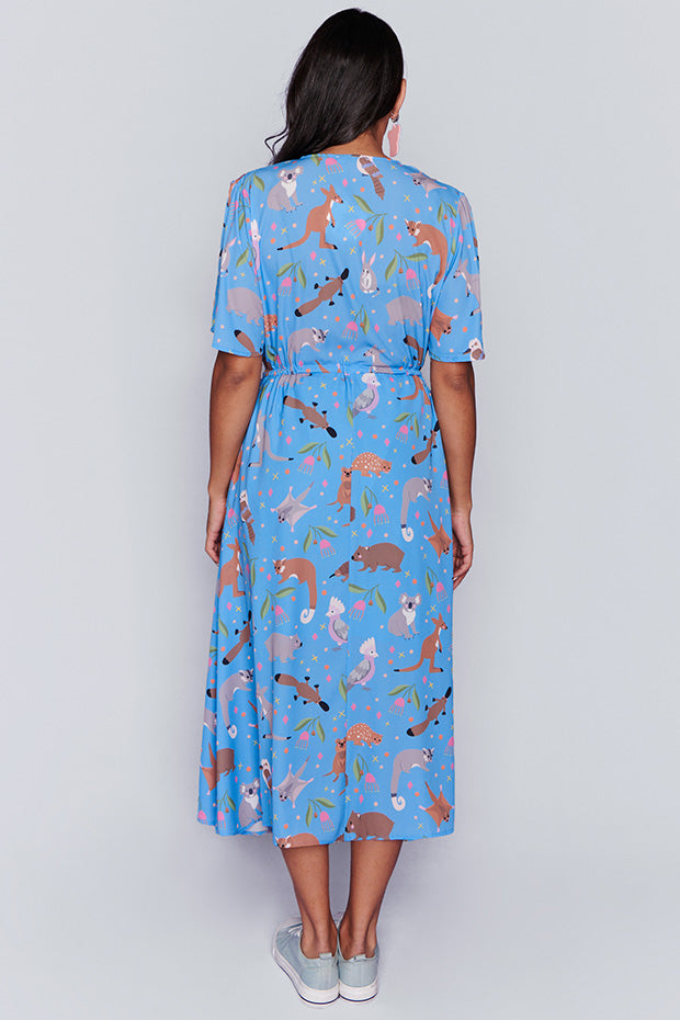 Marley Sweet Aussie Animals Dress – Sweet Aussie Animals midi dress