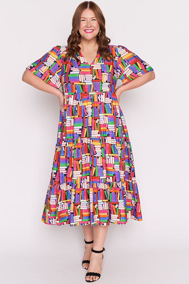 Hollie Book Bliss Dress โ Book Bliss midi dress