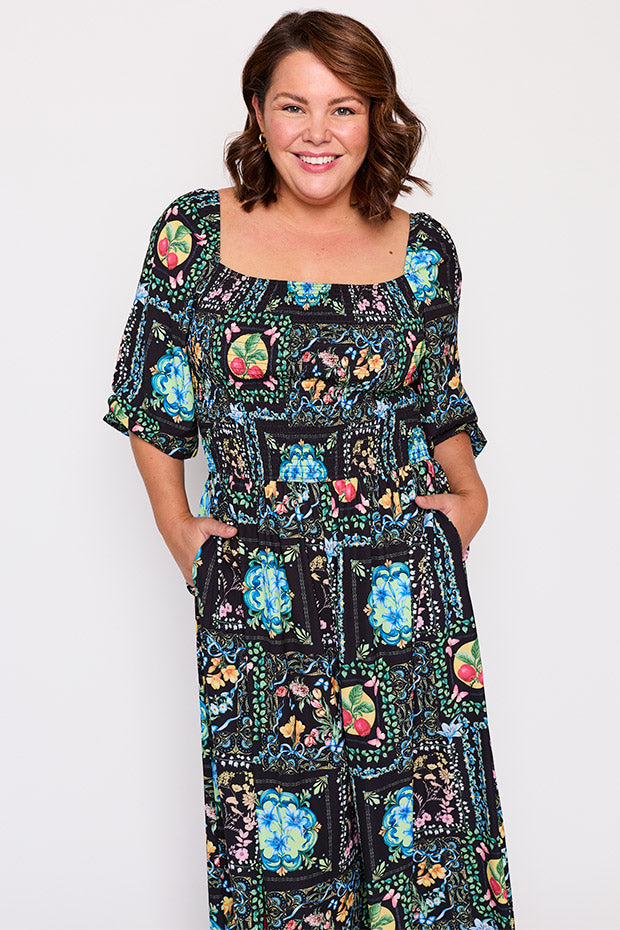 Kiki Gilded Garden Jumpsuit – Gilded Garden jumpsuit