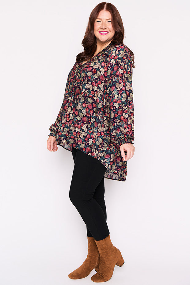 Jillian Raspberry Forest Shirt – Raspberry Forest top