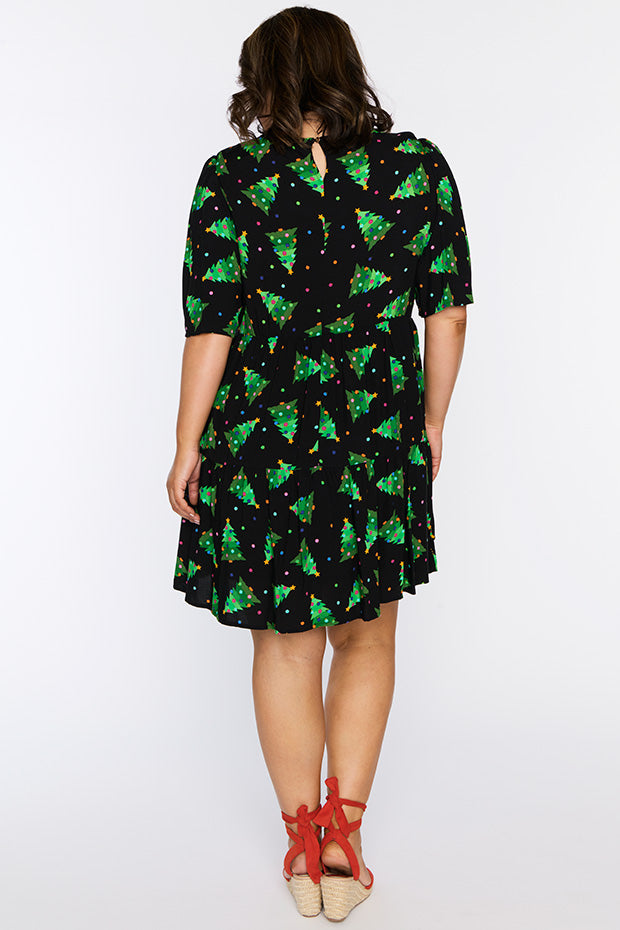 Izzie Christmas Tree Dress – Christmas Tree mini dress