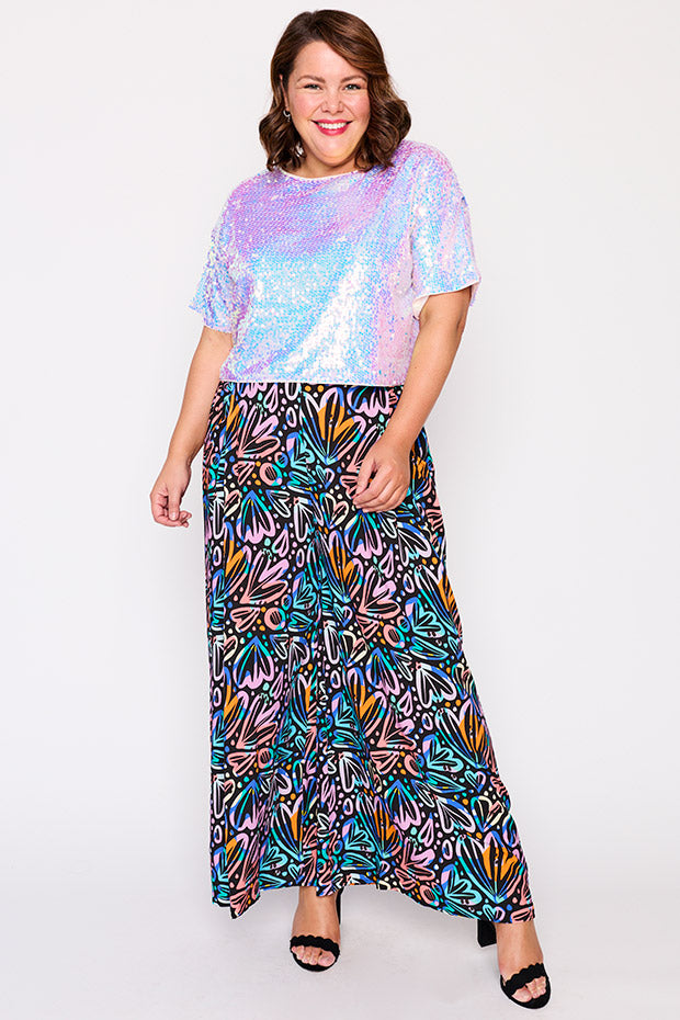 Astra Mermaid Sequin Top – Mermaid Sequin top