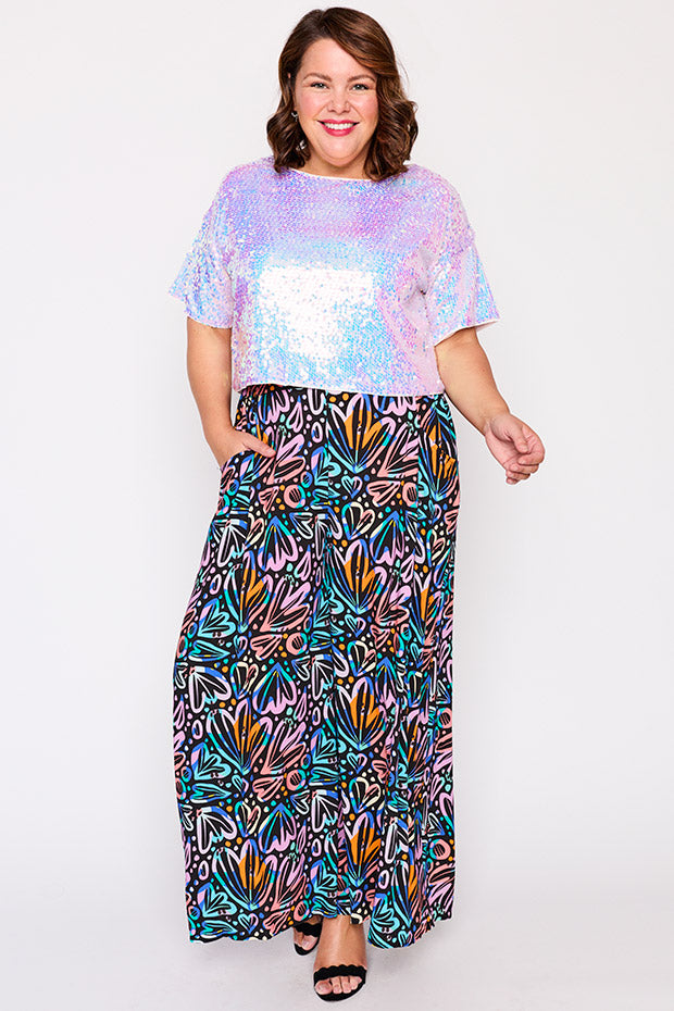 Astra Mermaid Sequin Top – Mermaid Sequin top