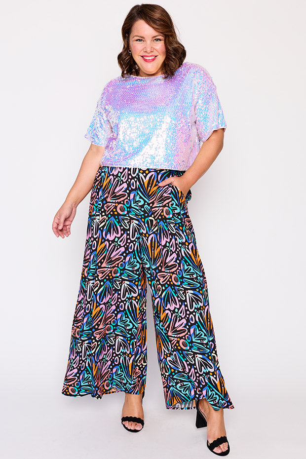 Astra Mermaid Sequin Top – Mermaid Sequin top
