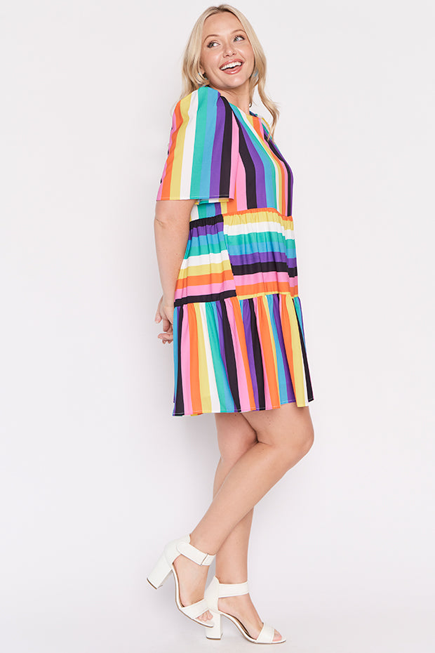 Jackson Kelly Stripe Dress – Kelly Stripe mini dress