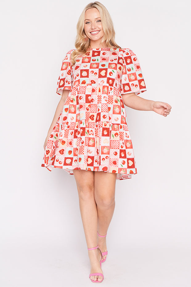 Isadora Cherry Pop Dress – Cherry Pop mini dress