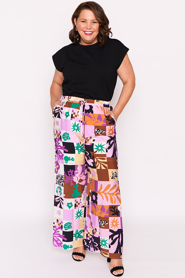 Teonna Petal Parade Pant – Petal Parade wide leg pants