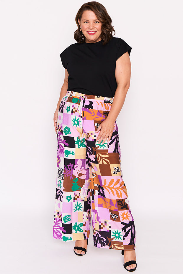 Teonna Petal Parade Pant – Petal Parade wide leg pants