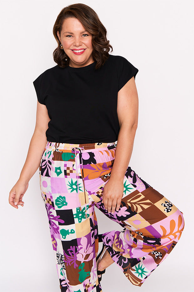 Teonna Petal Parade Pant – Petal Parade wide leg pants