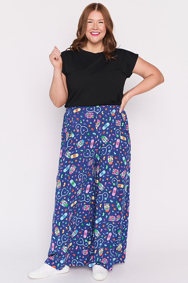 Xane Happy Health Pant – Happy Health wide leg pants