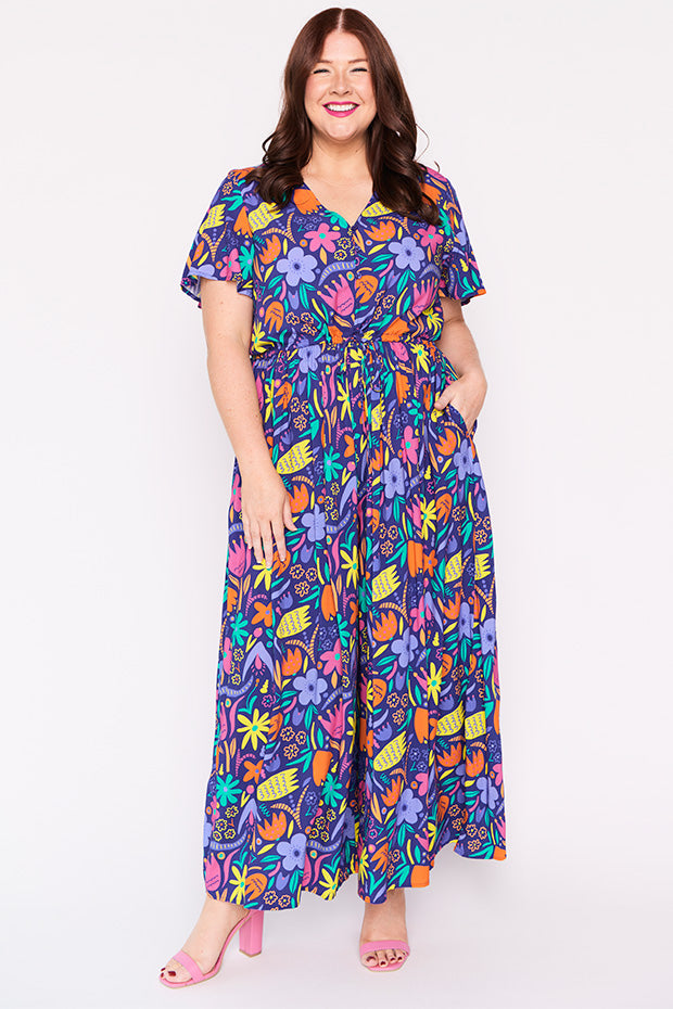 Juniper Springtime Flowers Jumpsuit ā Springtime Flowers jumpsuit
