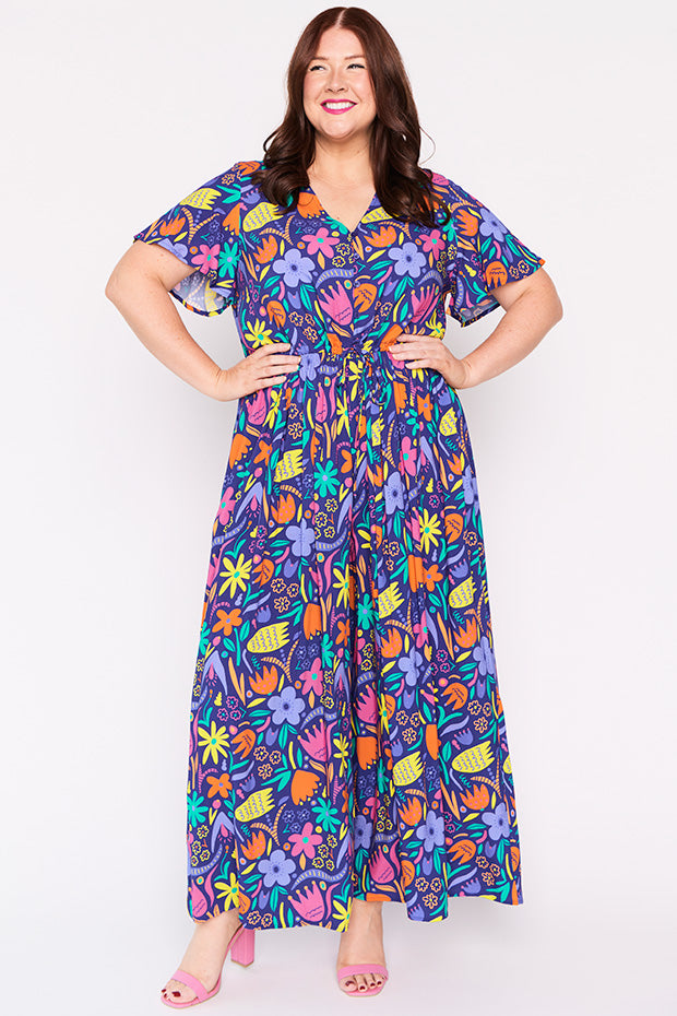Juniper Springtime Flowers Jumpsuit ā Springtime Flowers jumpsuit