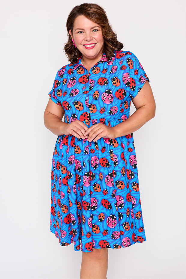 Frankie Ladybug Dress – Ladybug shirt dress