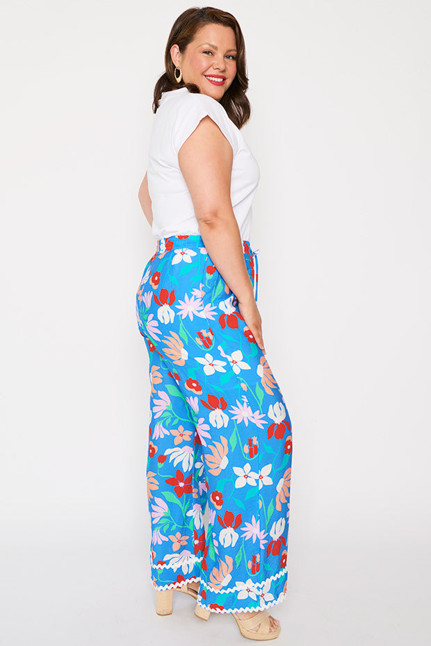 Mariah Fionas Flowers Pant – Fionas Flowers wide leg pants