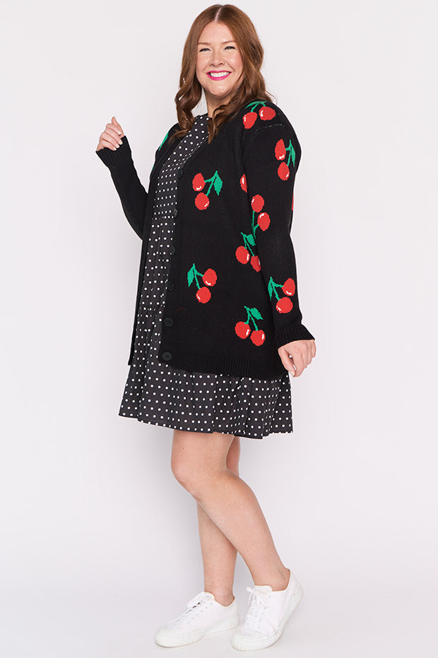 Annalise Black Cherry Cardi – Black Cherry cardigan