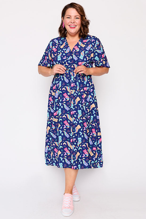 Marley Purrmaids Dress โ Purrmaids midi dress