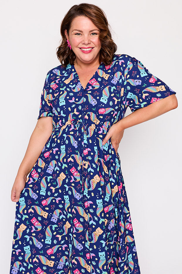 Marley Purrmaids Dress – Purrmaids midi dress