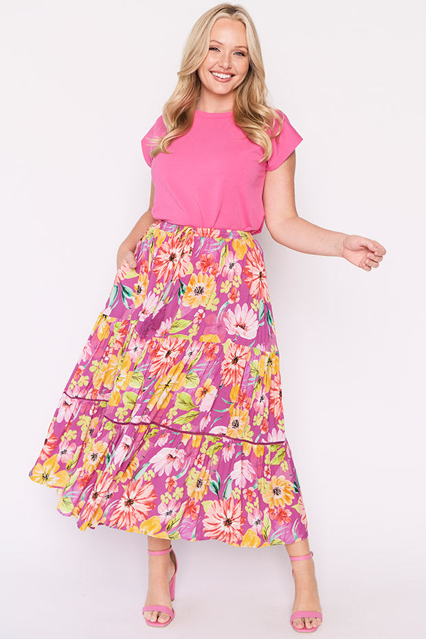Alexandra Flourishing Skirt – Flourishing maxi skirt