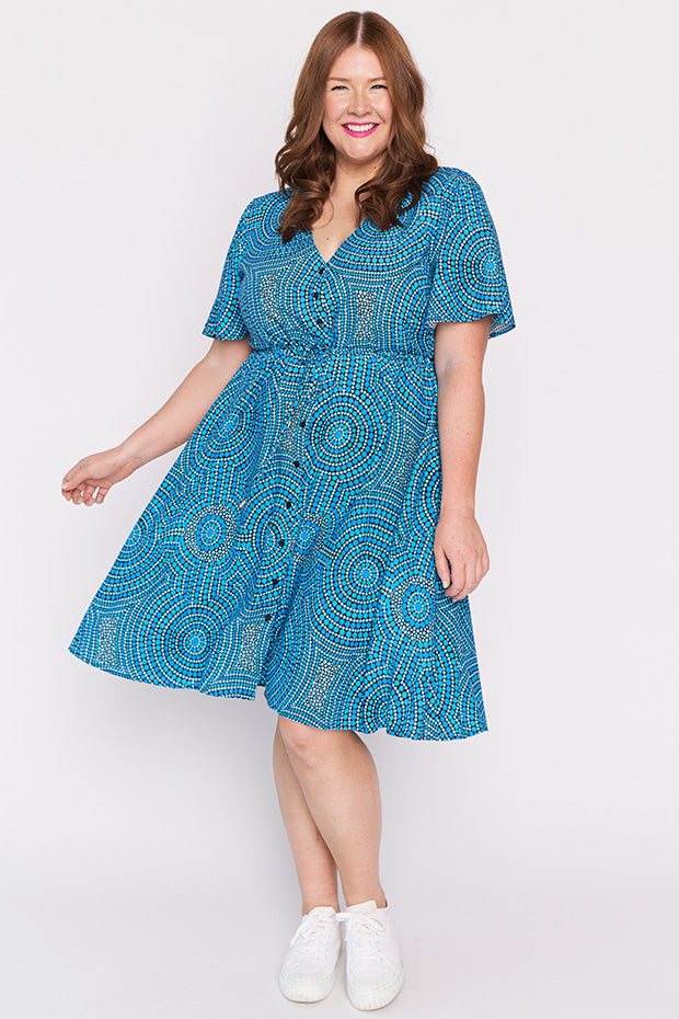 Jaz Plenty Of Water Dress – Plenty Of Water knee length dress