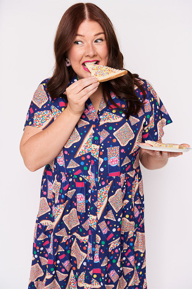 Perry Fairy Bread Dress – Fairy Bread shirt dress