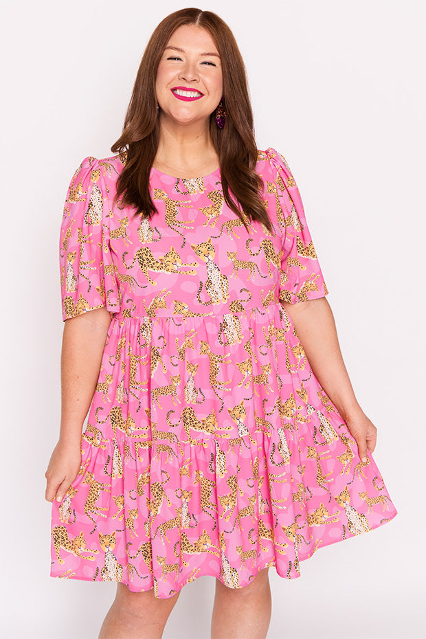 Jackson Leopardess Dress โ Leopardess mini dress