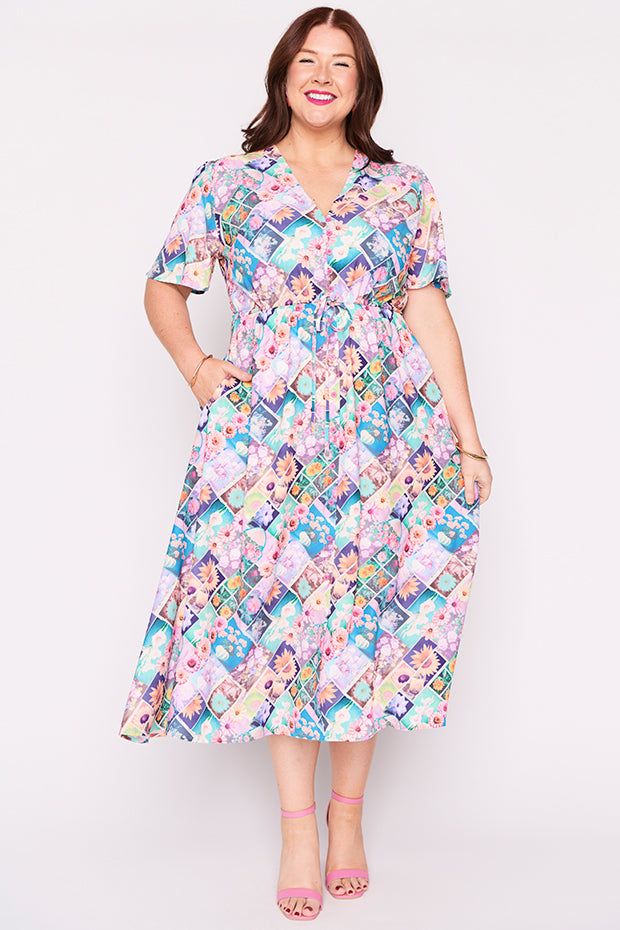 Marley Petal Portraits Dress – Petal Portraits midi dress