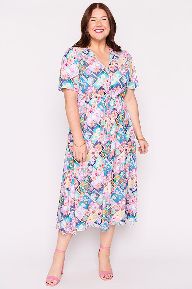 Marley Petal Portraits Dress – Petal Portraits midi dress