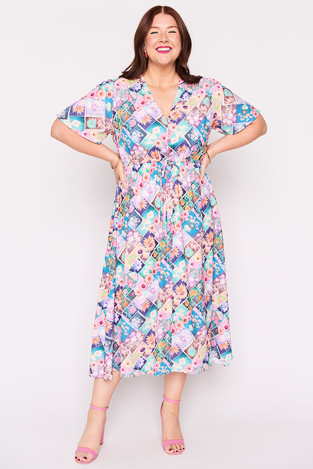 Marley Petal Portraits Dress – Petal Portraits midi dress