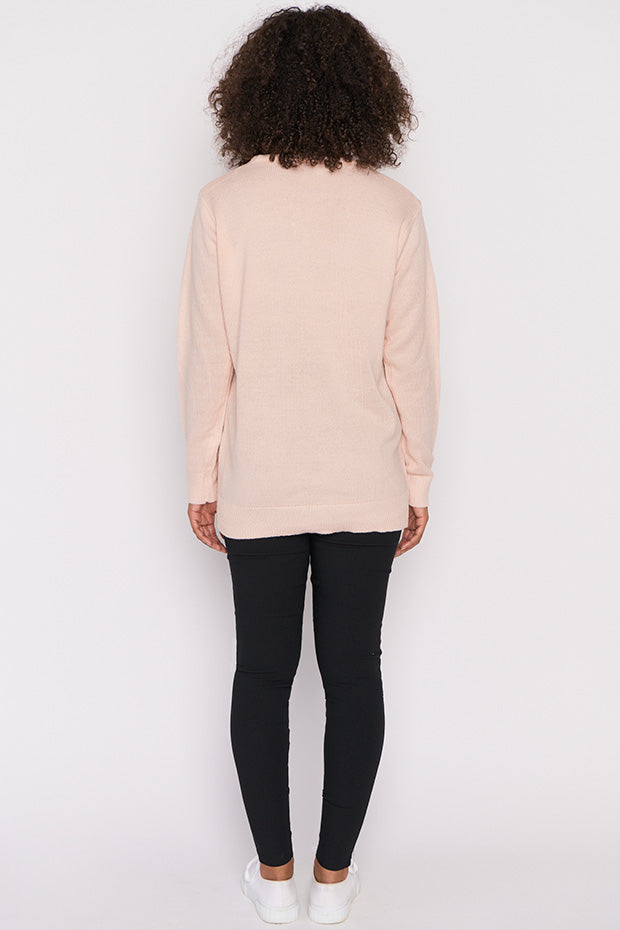 Monica Shell Sequins Knit Jumper – Shell Sequins knit jumper