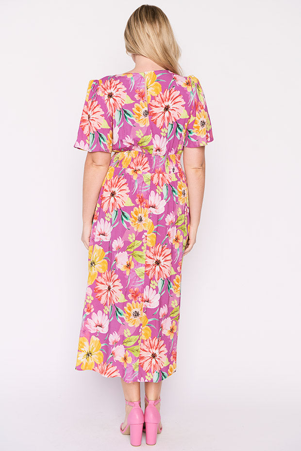 Eloise Flourishing Dress – Flourishing midi dress