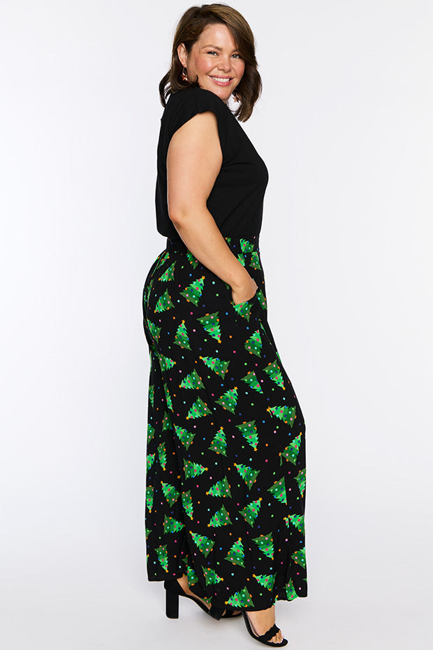 Xane Christmas Tree Pant – Christmas Tree wide leg pants
