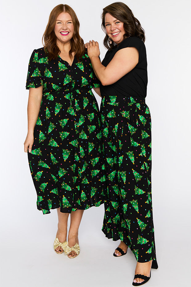 Xane Christmas Tree Pant – Christmas Tree wide leg pants