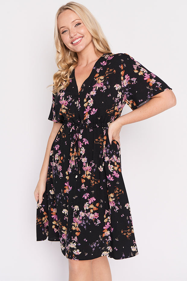 Jaz Sunset Shadow Dress โ Sunset Shadow knee length dress