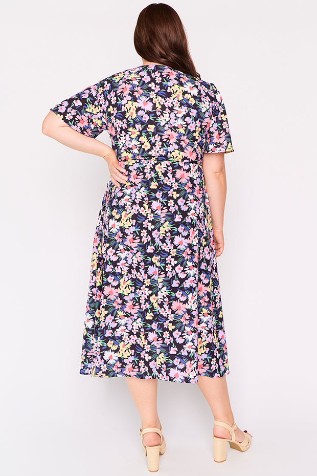 Marley Sorbet Garden Dress โ Sorbet Garden midi dress