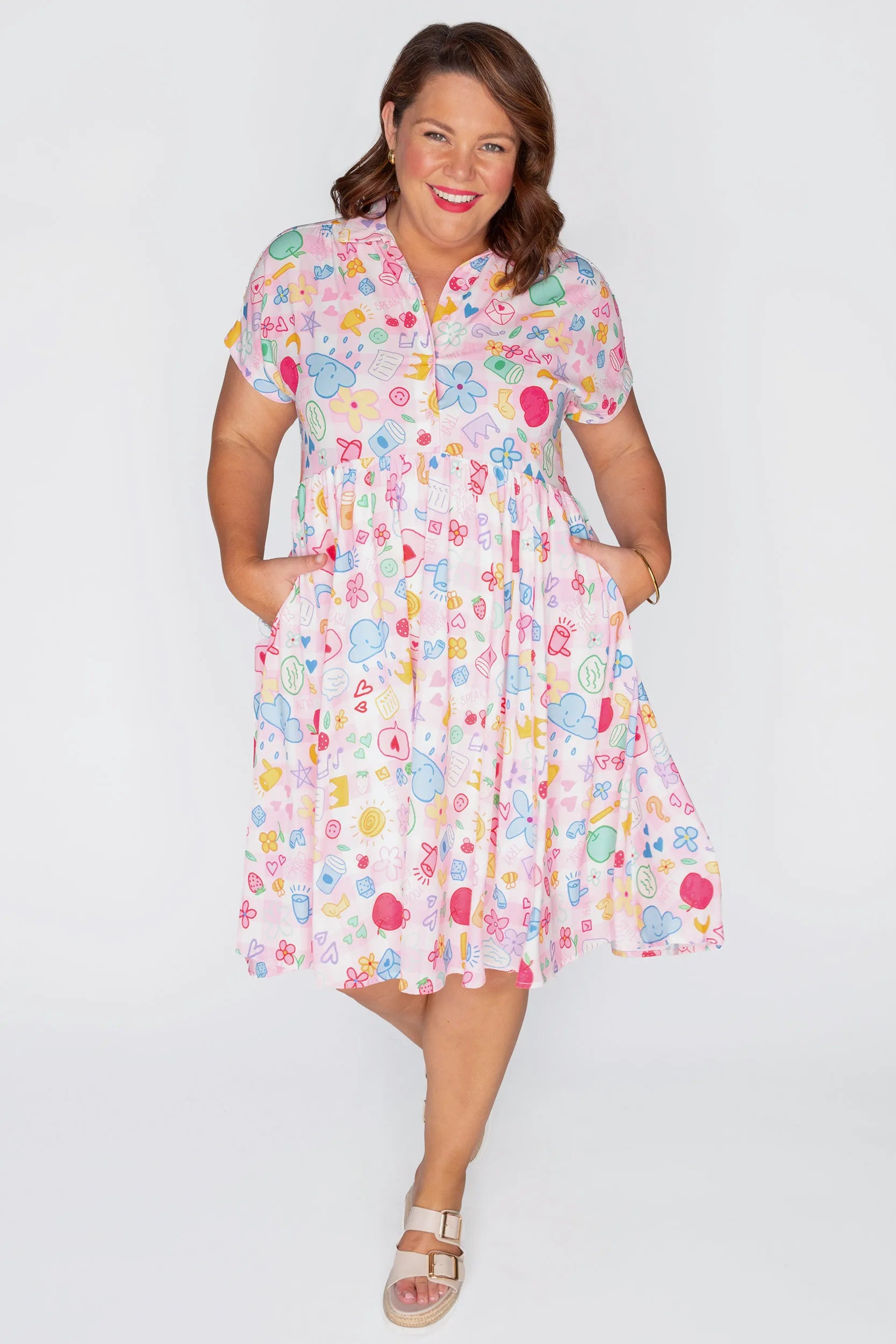 Frankie Bright Minds Dress – Bright Minds shirt dress