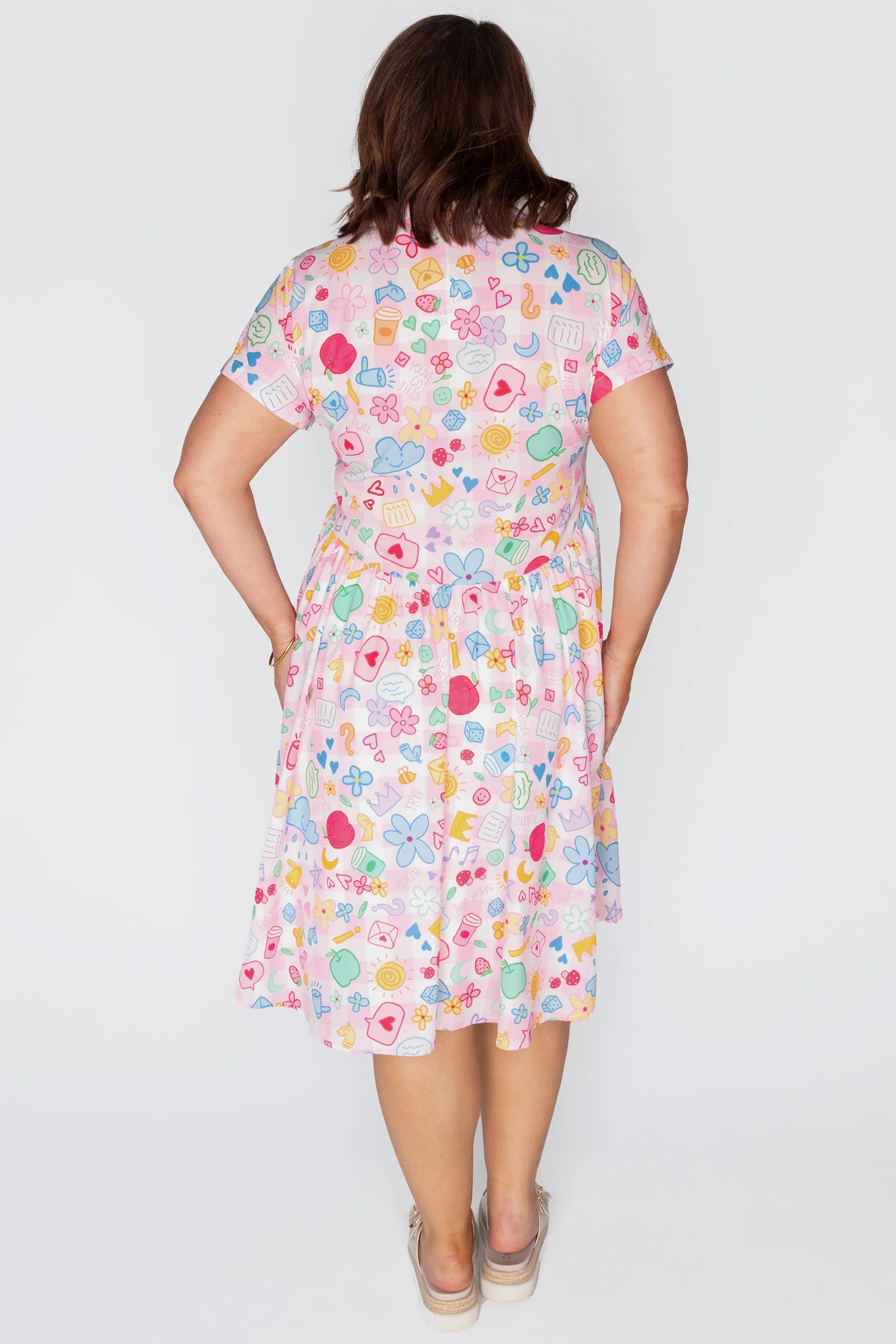 Frankie Bright Minds Dress โ Bright Minds shirt dress