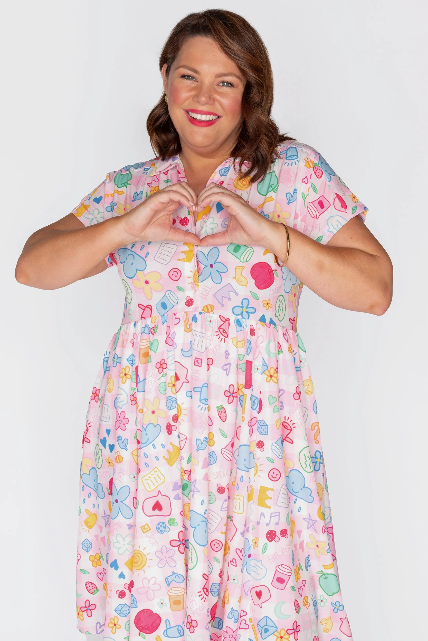 Frankie Bright Minds Dress โ Bright Minds shirt dress
