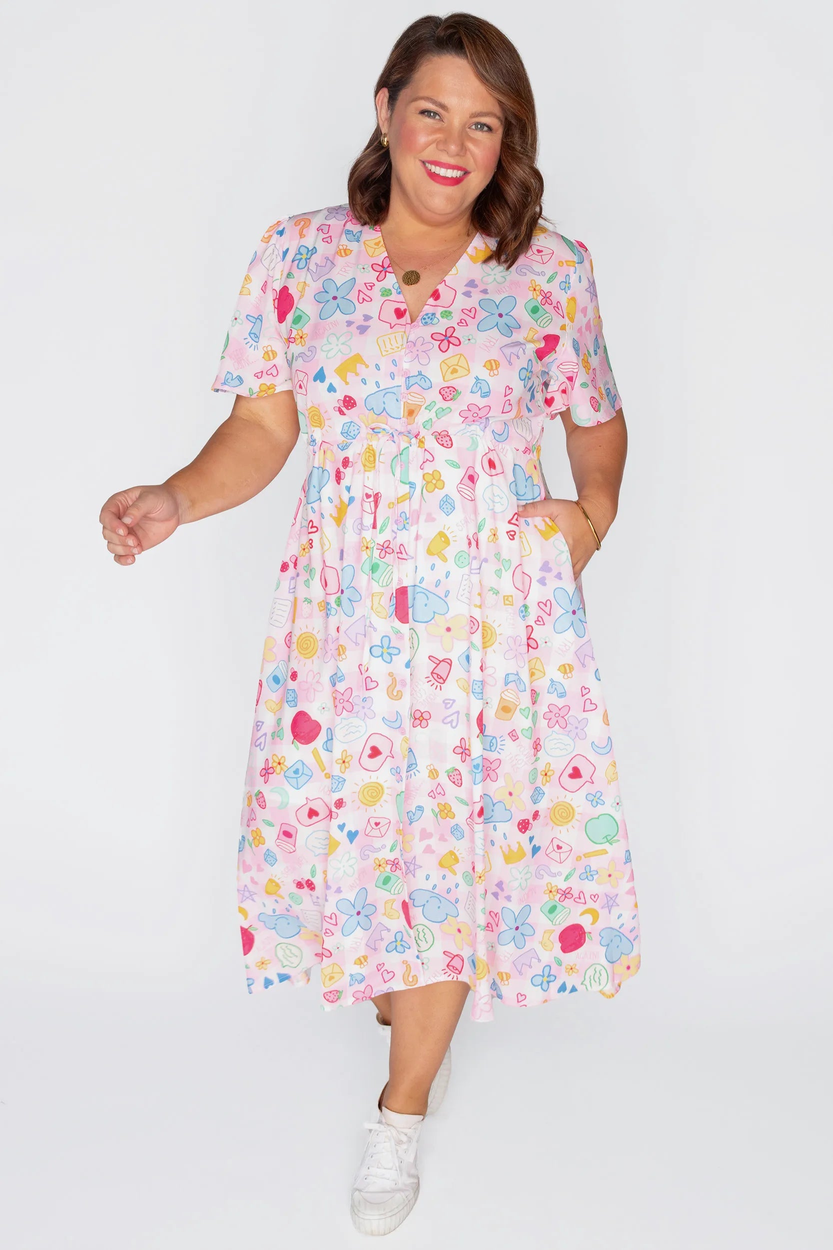 Marley Bright Minds Dress – Bright Minds midi dress