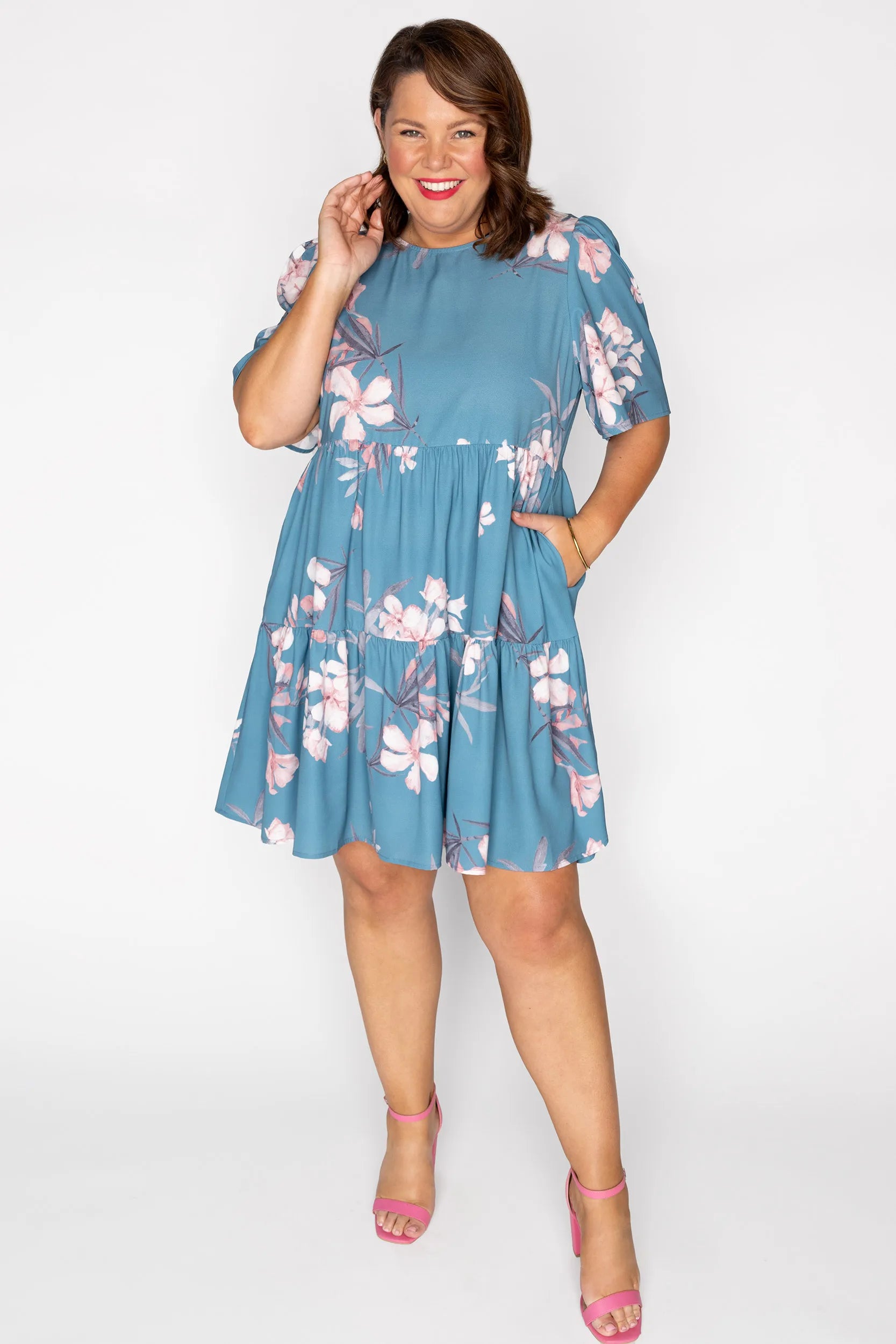 Jackson Jasmine Sky Dress โ Jasmine Sky mini dress