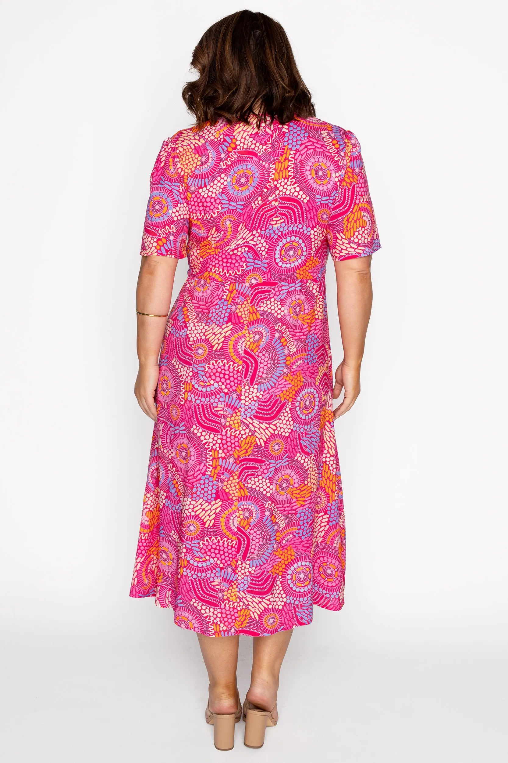 Michelle Side By Side Dress – Side By Side midi dress